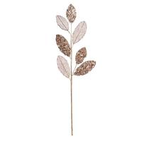Vickerman 20" Chocolate Mesh Apple Leaf Spray (3 pack)