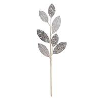 Vickerman 20" Silver Mesh Apple Leaf Spray (3 pack)
