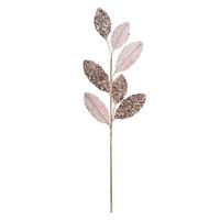 Vickerman 20" Rose Gold Mesh Apple Leaf Spray (3 pack)