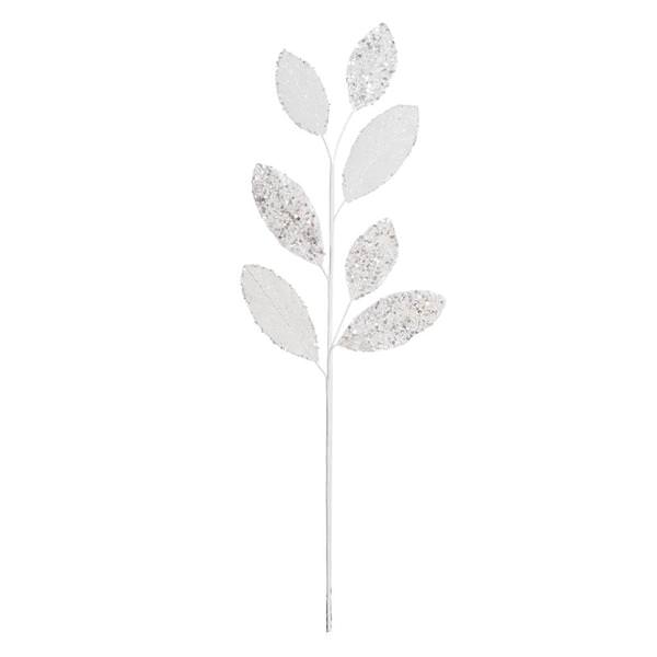 20" White Mesh Apple Leaf Spray (3 pack)