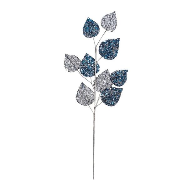 20" Blue Mesh Mulberry Leaf Spray (3 pack)