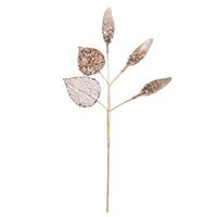 Vickerman 20" Chocolate Magnolia Bulb Spray (3 pack)