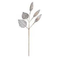 Vickerman 20" Silver Magnolia Bulb Spray (3 pack)