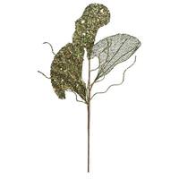View 20" Green Fiddle Leaf Fig Glitter Spray (3 pack)