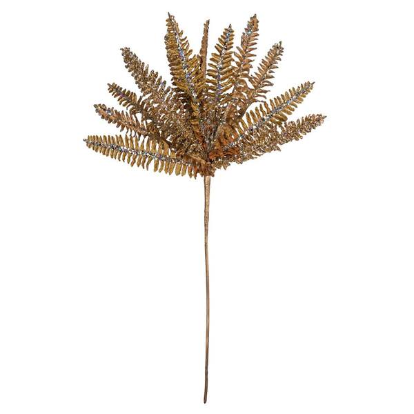 20" Gold Fern Flower (3 pack)
