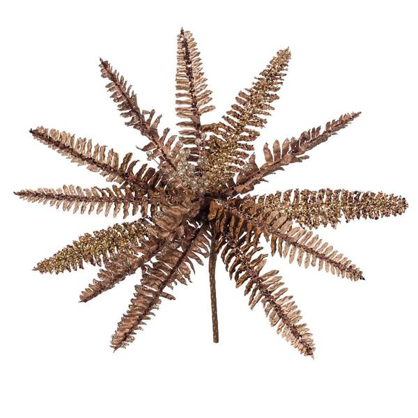 20" Chocolate Fern Flower (3 pack)