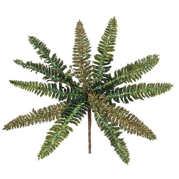 20" Green Fern Flower (3 pack)