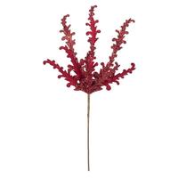 Vickerman 20" Artificial Red Petal Flower Spray (3 pack)