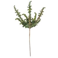 Vickerman 20" Artificial Green Petal Flower Spray (3 pack)