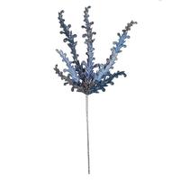 Vickerman 20" Artificial Blue Petal Flower Spray (3 pack)