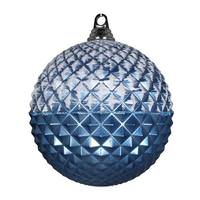 Vickerman 12" Periwinkle Glitter Candy Durian Ball Ornament