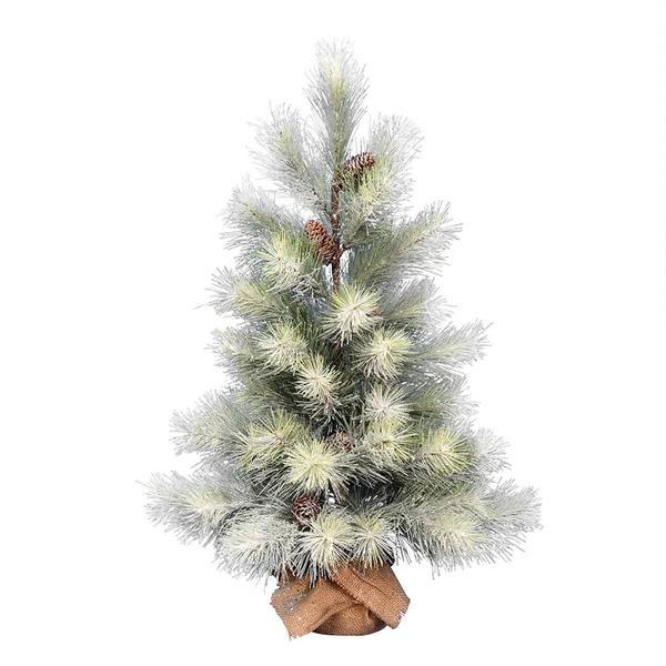 36" Artificial Norfolk Frosted Pine