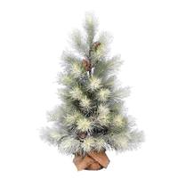 Vickerman 36" Artificial Norfolk Frosted Pine