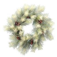 Vickerman 24" Artificial Frosted Norfolk Pine