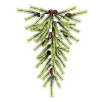 Vickerman 30" Artificial Austrian Pine Teardrop