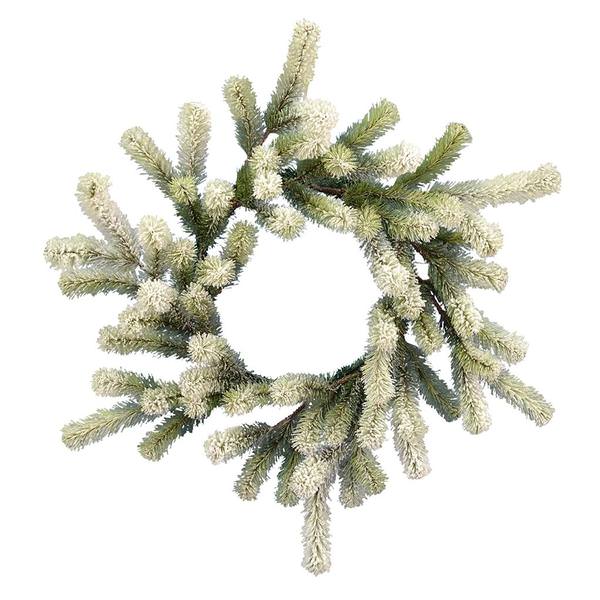 24" Artificial Frosted Jack Pine