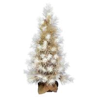Vickerman 4' Artificial Frosted Japanese White Pine