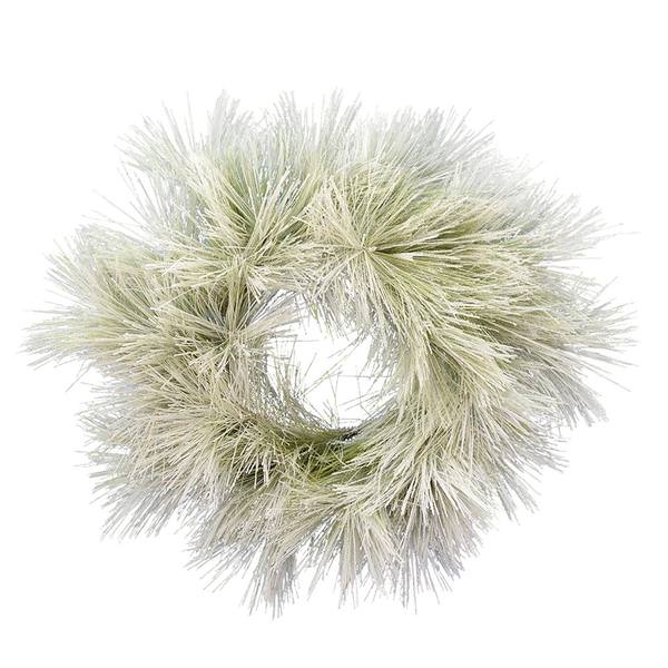 20" Artificial Flocked Coutler Pine