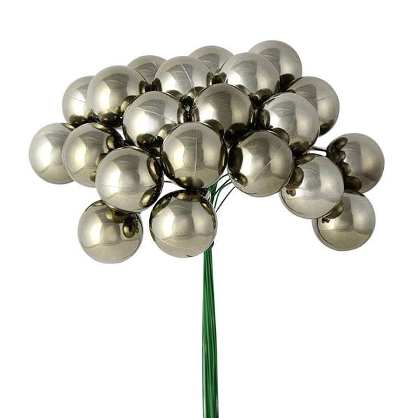6" Gunmetal Shiny Ball Pick (2 pack)