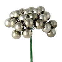 Vickerman 6" Gunmetal Shiny Ball Pick (2 pack)