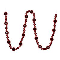 Vickerman 9' Red Assorted Ball Garland