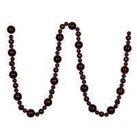 Vickerman 9' Burgundy Assorted Ball Garland