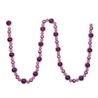 View 9' Pink Assorted Ball Garland
