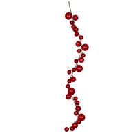 Vickerman 6' Red Candy Ball Garland