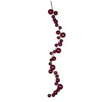 Vickerman 6' Berry Red Candy Ball Garland