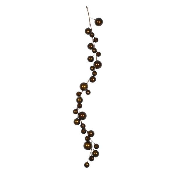 6' Chocolate Candy Ball Garland
