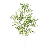 Vickerman 22" Lime Glitter Mini Ruscus Leaf Spray (12 pack)