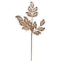 Vickerman 22" Gold Matte Mistletoe Spray (12 pack)