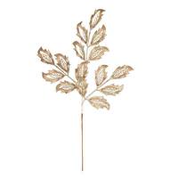 Vickerman 22" Champagne Matte Mistletoe Leaf Spray (12 pack)