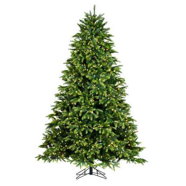 4.5' x 42" Artificial Deluxe Balsam Fir 350 Warm White LED Lights