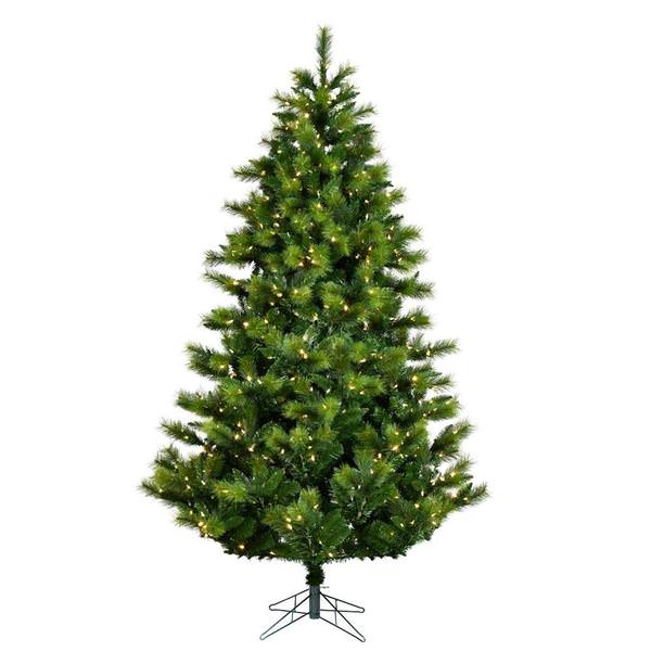 14' x 99" Artificial Zara Mixed Pine Tree 2650 Warm White LED Lights