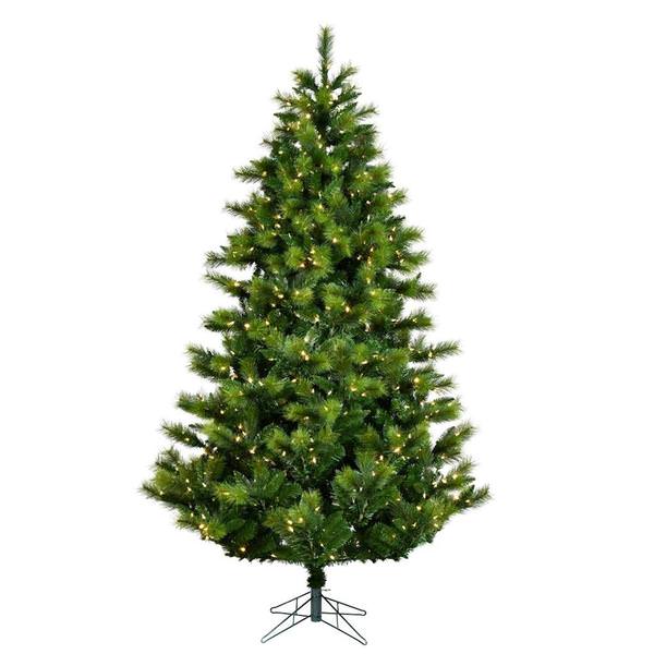 5.5' x 45" Artificial Zara Mixed Pine Tree 350 Warm White LED Lights