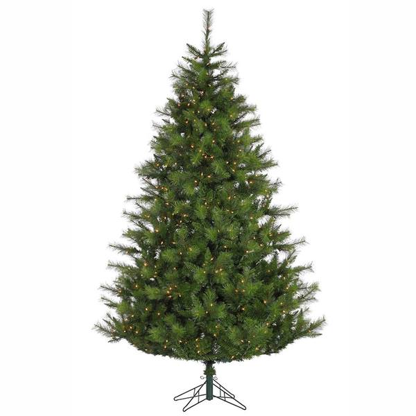 12' x 87" Artificial Zara Mixed Pine Tree 1900 Clear Mini Lights