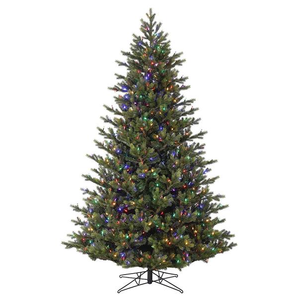 10' x 73" Artificial Welch Frasier Fir 1400 Multi-Color LED Lights