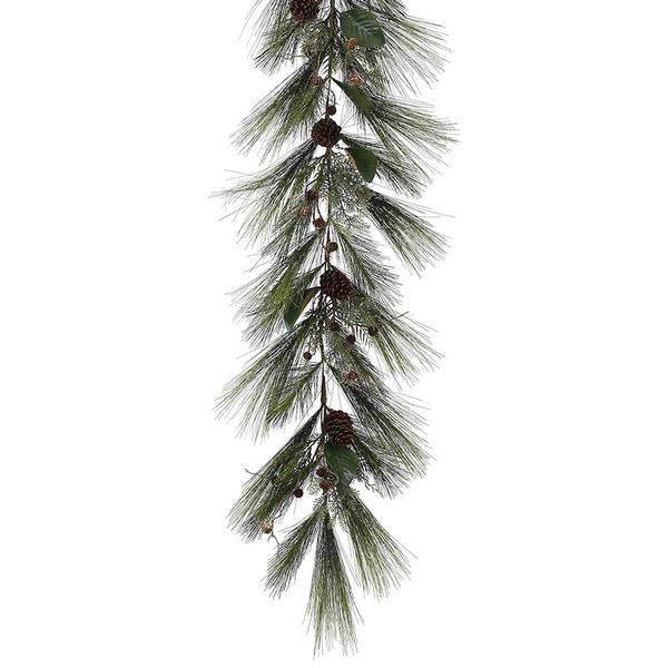 9' x 21" Artificial Malone Pine Garland