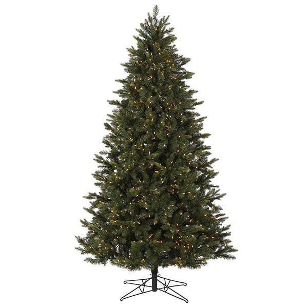 7.5' x 55" Artificial Boston Frasier Fir 950 Clear Miniature Lights