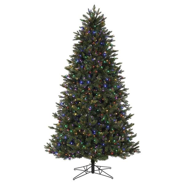 5.5' x 45" Artificial Boston Frasier Fir 400 Multi-Color LED Lights