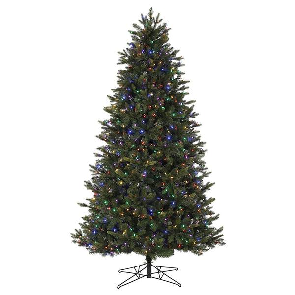 12' x 79" Artificial Boston Frasier Fir 2100 Multi-Color LED Lights