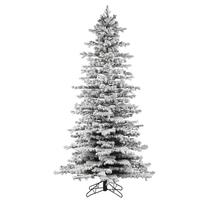 Vickerman 7.5' x 52" Artificial Flocked Tilden Spruce