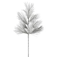 Vickerman 36" Artificial Flocked Alder Long Needle Pine Spray