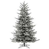 Vickerman 7.5' x 60" Artificial Frosted Decorator Pine