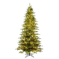 Vickerman 3' x 28" Artificial Kamas Fraiser Fir 250 Warm White Low Voltage 3MM LED Lights