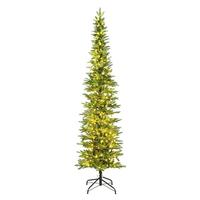 Vickerman 10' x 36" Artificial Compton Pole Pine 550 Multi-Color LED Lights