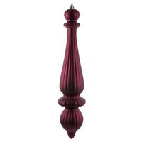 Vickerman 14" Berry Red Matte Finial Drop Ornament