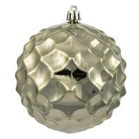 Vickerman 4" Wrought Iron Shiny Diamond Ornament (6 pack)