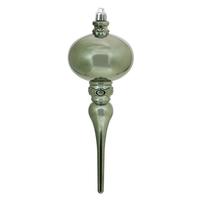 Vickerman 8" Wrought Iron Shiny Finial Ornament (3 pack)